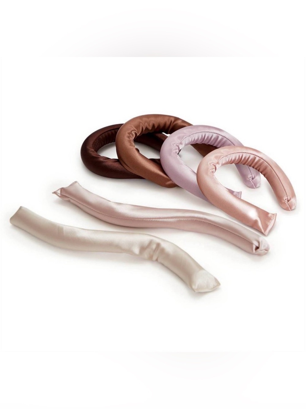 Kitsch Satin Wrapped Flexi Rods - Picture 2 of 6